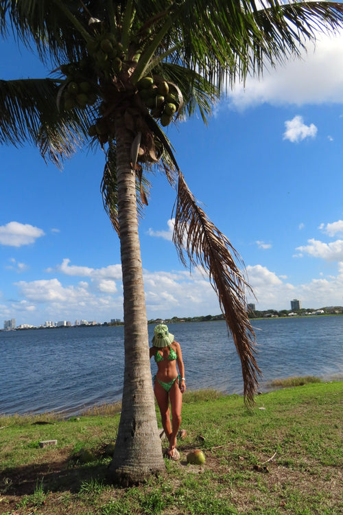 Green Sena Shell Swimsuit