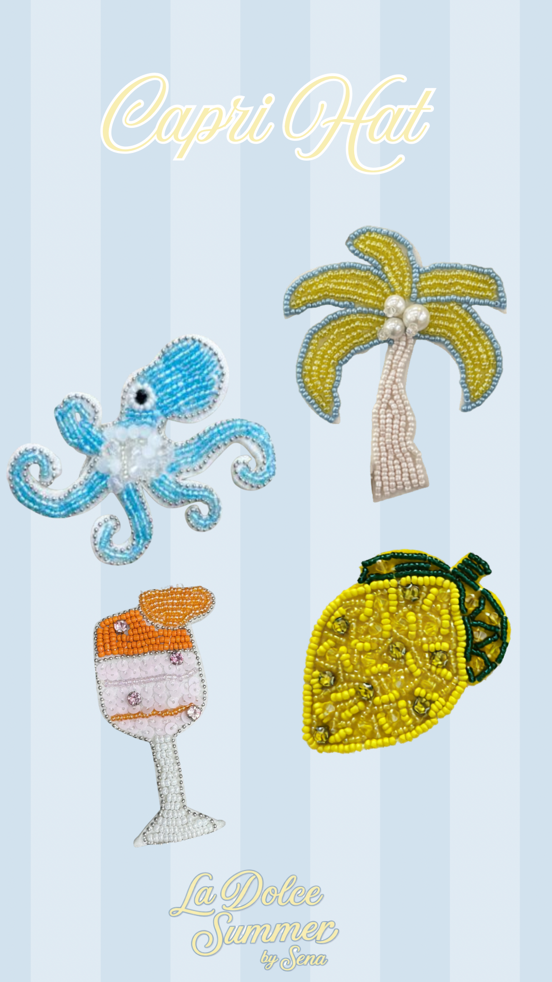 Capri Yellow Hat